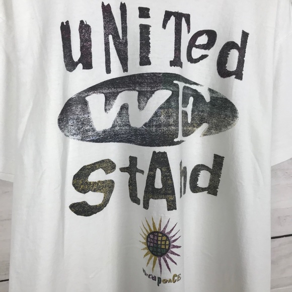 Vintage 1990s World Peace Tour T-Shirt - Picture 4 of 6
